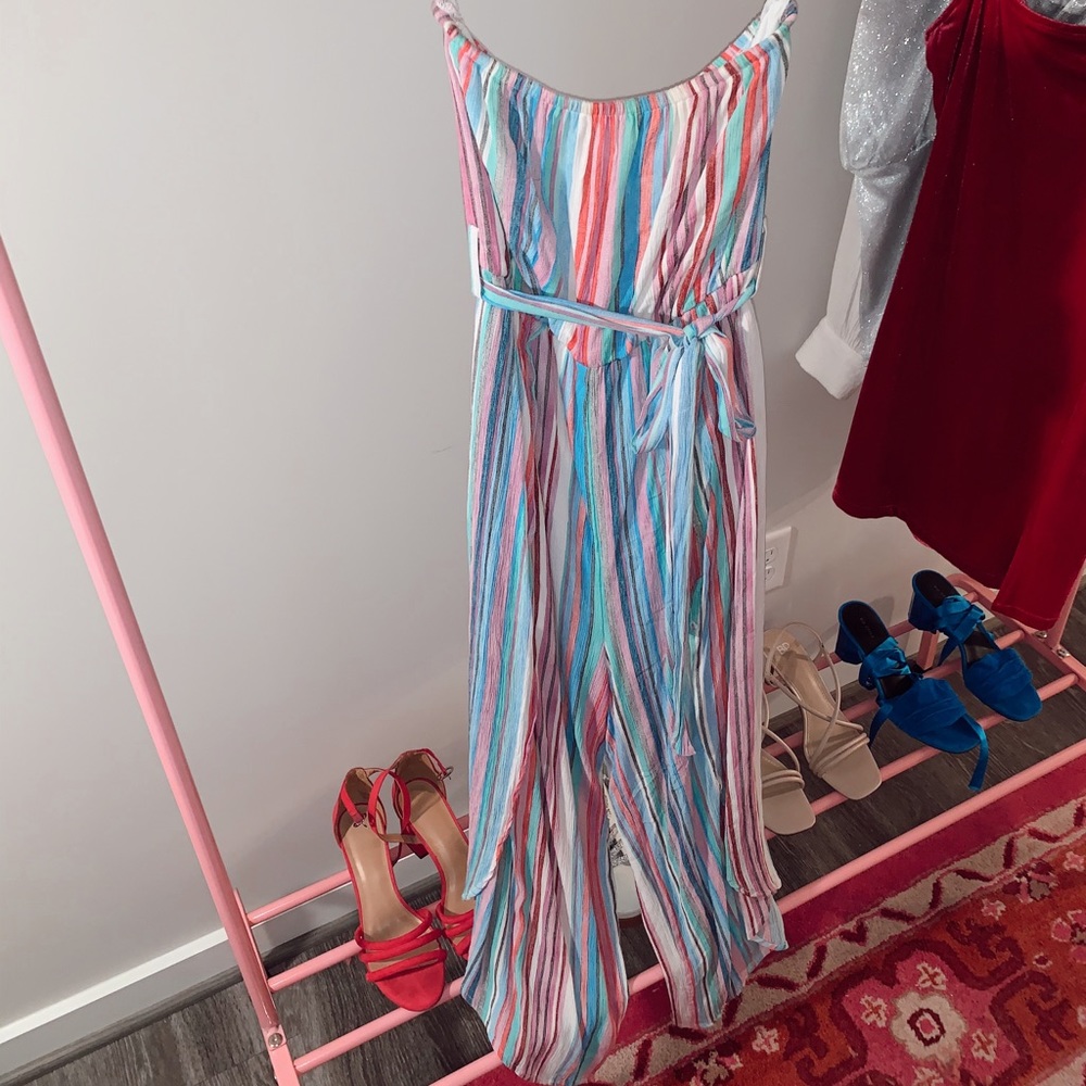 Multi-Colored Jumpsuit